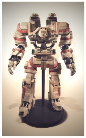 Illustration for article titled A Beautiful Mech Commemorates the Greatest Robot Movie of All Time